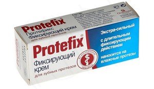 Protefix - крем фиксирующий для зубных протезов